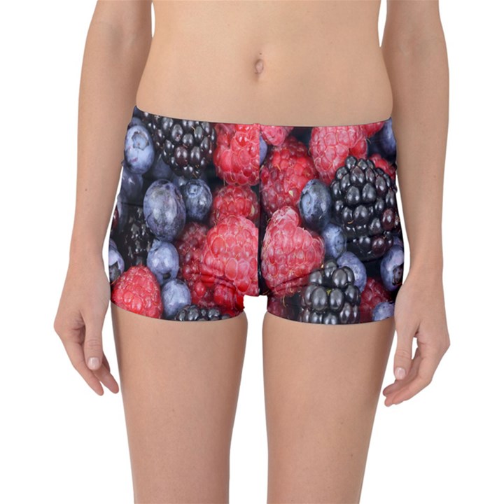 Berries-01 Reversible Boyleg Bikini Bottoms