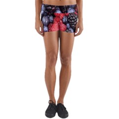 Berries-01 Yoga Shorts by nateshop