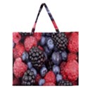 Berries-01 Zipper Large Tote Bag View1