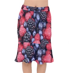 Berries-01 Short Mermaid Skirt by nateshop