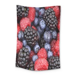 Berries-01 Small Tapestry by nateshop