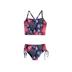 Berries-01 Girls  Tankini Swimsuit by nateshop