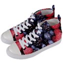 Berries-01 Women s Mid-Top Canvas Sneakers View2