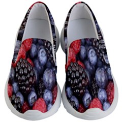 Berries-01 Kids Lightweight Slip Ons by nateshop