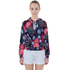 Berries-01 Women s Tie Up Sweat by nateshop