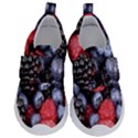 Berries-01 Kids  Velcro No Lace Shoes View1