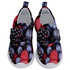 Berries-01 Kids  Velcro No Lace Shoes by nateshop