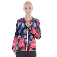 Berries-01 Casual Zip Up Jacket by nateshop