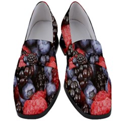 Berries-01 Women s Chunky Heel Loafers by nateshop