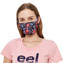 Berries-01 Crease Cloth Face Mask (adult) by nateshop