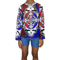 The Grateful Dead Kids  Long Sleeve Swimwear by Grandong