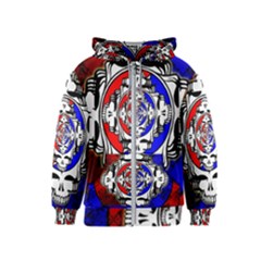 The Grateful Dead Kids  Zipper Hoodie by Grandong