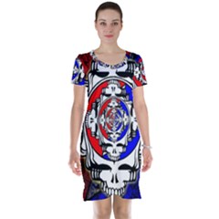 The Grateful Dead Short Sleeve Nightdress by Grandong