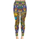 Dead Dancing Bears Grateful Dead Pattern Everyday Leggings  View1