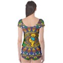 Dead Dancing Bears Grateful Dead Pattern Boyleg Leotard  View2