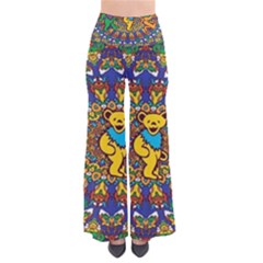 Dead Dancing Bears Grateful Dead Pattern So Vintage Palazzo Pants by Grandong