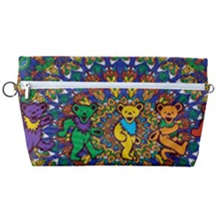 Dead Dancing Bears Grateful Dead Pattern Handbag Organizer by Grandong