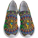 Dead Dancing Bears Grateful Dead Pattern Women s Lightweight Slip Ons View1