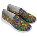 Dead Dancing Bears Grateful Dead Pattern Women s Lightweight Slip Ons View3