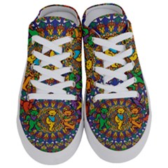 Dead Dancing Bears Grateful Dead Pattern Half Slippers by Grandong