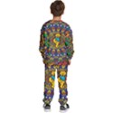 Dead Dancing Bears Grateful Dead Pattern Kids  Sweatshirt set View4