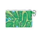 Golf Course Par Golf Course Green Canvas Cosmetic Bag (Medium) View2