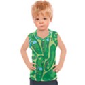 Golf Course Par Golf Course Green Kids  Sport Tank Top View1