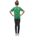 Golf Course Par Golf Course Green Kids  Mesh Piece T-Shirt View2