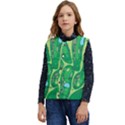 Golf Course Par Golf Course Green Kid s Button Up Puffer Vest	 View1