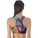 Beauty Stained Glass Castle Building Fitness Sports Bra View2