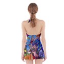 Beauty Stained Glass Castle Building Halter Dress Swimsuit  View2