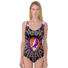 Gratefuldead Grateful Dead Pattern Princess Tank Leotard  by Cowasu