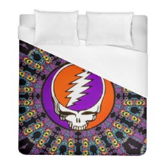 Gratefuldead Grateful Dead Pattern Duvet Cover (full/ Double Size) by Cowasu