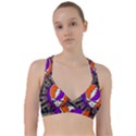 Gratefuldead Grateful Dead Pattern Sweetheart Sports Bra View1