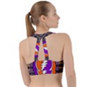 Gratefuldead Grateful Dead Pattern Sweetheart Sports Bra View2