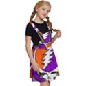 Gratefuldead Grateful Dead Pattern Kids  Apron Dress View3