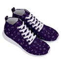 Vector Seamless Dark Zodiac Sign Star Symbol Pattern Men s Lightweight High Top Sneakers View3