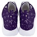 Vector Seamless Dark Zodiac Sign Star Symbol Pattern Men s Lightweight High Top Sneakers View4