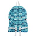 Blue Christmas Vintage Ethnic Seamless Pattern Foldable Lightweight Backpack View2