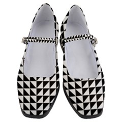 Optical-illusion-illusion-black Women s Mary Jane Shoes by Bedest