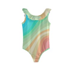 Arrangement-aesthetics-aesthetic Kids  Frill Swimsuit