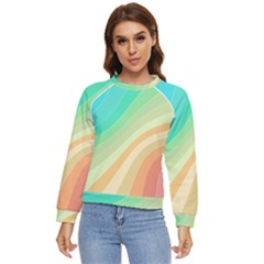 Arrangement-aesthetics-aesthetic Women s Long Sleeve Raglan T-shirt