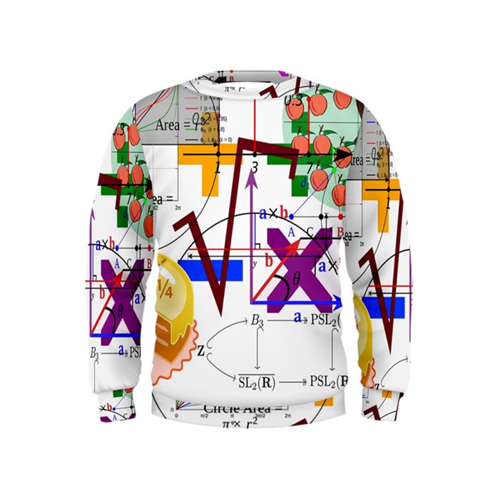 Mathematics Formula Physics School Kids  Sweatshirt