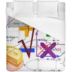 Mathematics Formula Physics School Duvet Cover (california King Size) by Bedest