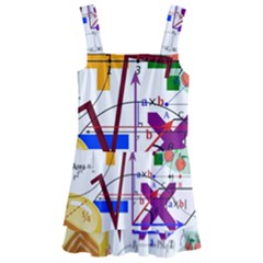 Mathematics Formula Physics School Kids  Layered Skirt Swimsuit by Bedest