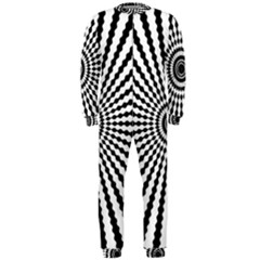 Starburst-sunburst-hypnotic Onepiece Jumpsuit (men) by Bedest