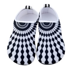 Starburst-sunburst-hypnotic Kids  Sock-style Water Shoes