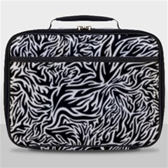 Flame Fire Pattern Digital Art Full Print Lunch Bag