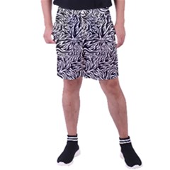 Flame Fire Pattern Digital Art Men s Pocket Shorts by Bedest