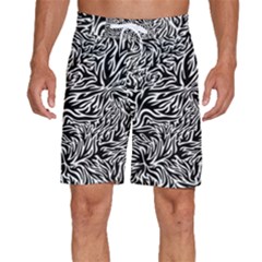 Flame Fire Pattern Digital Art Men s Beach Shorts